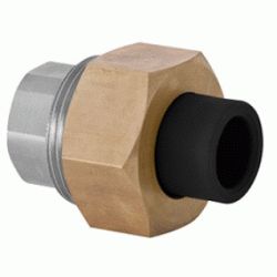 CONECTOR ROSCA N 63-2 1/2" DSCTL, CONECTOR UNIVERSAL ROSCA HEMBRA 2 1/2 2-1/2 ACCESORIOS TERMOFUSINAR polifusionar POLIETILENO PE-100 SYSTEM POLITILENO Negros Negras Repolen Figura 340 Fg Tres Piezas 3