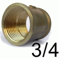 MANGUITO DE METAL ( LATON ) FIGURA 270 DE 3/4" 3101101, Uniones, Engarce, Enchufe, Ensamble, Enganche, Empalme, Acoplamiento Conexin HEMBRA Enpalmes Empalmar Enpalmar 6562 8435044211013