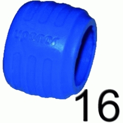 Uponor Q&E Evolution anillo azul 16, Con Uponor Polietileno Reticulado Pex Polietileno Reticulado Wirsbo Wisbo casquillo POLITILENO AZUL Tuberias