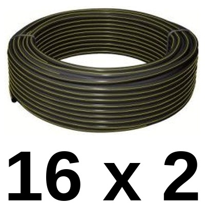 Metros tubo multicapa para GAS 16 x 2 mm  instalaci�n exterior/interior (Rollo de 100m) ISOLTUBEX, 