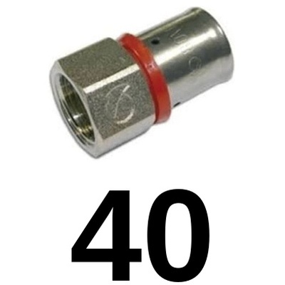 ENLACE ROSCA HEMBRA PARA MULTICAPA DE 40 x 1" ISOLTUBEX, 