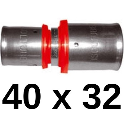 MANGUITO REDUCIDO PARA MULTICAPA 40 x 32 ISOLTUBEX, Reductor COMPRESION APRIETE MANGUITOS PRESFITTING PRESFITING PRESSFITING PRESFITTING PRESSFITTING PRESFFITING PRESFFITTING PRESSFFITTING MLCP ACCESORIOS Uniones Empalmes Enpalmes Empalmar Enpalmar Figura 240 fg Reducciones Hembra 40x32