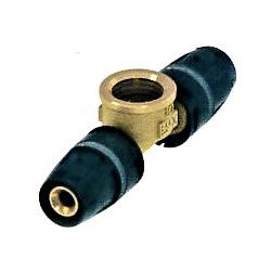 Te rosca hembra MULTICAPA LATON ESTANDAR de 16x1/2x16 TECE 8610402, DERIVACION ROSCA HEMBRA DERIBACION PRESFITTING PRESFITING PRESSFITING PRESFITTING PRESSFITTING PRESFFITING PRESFFITTING PRESSFFITTING MLCP laton metal