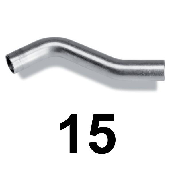 Curva desviacin inoxpres 15 INOX A316L, 