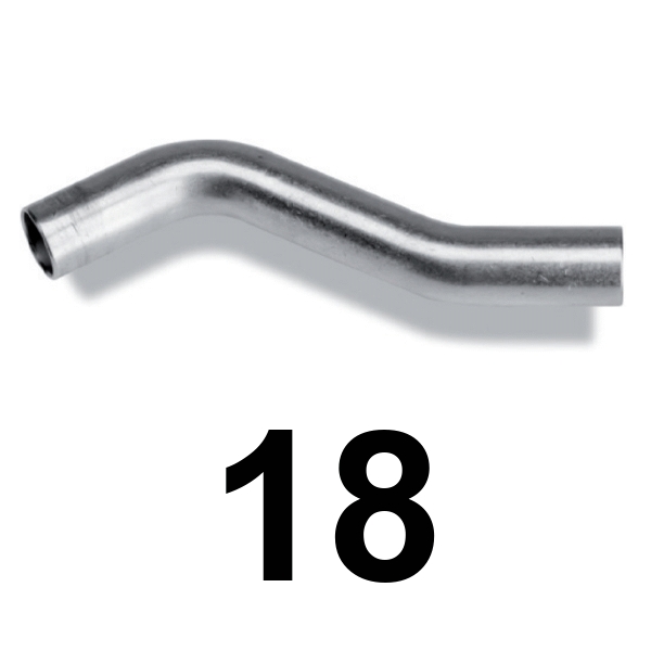 Curva desviacin inoxpres 18 INOX A316L, 