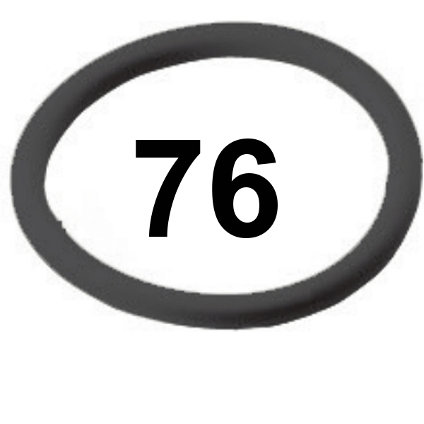 Junta EPDM Negra Pres de 76 Maxima Temperatura 220 Inoxpres, 