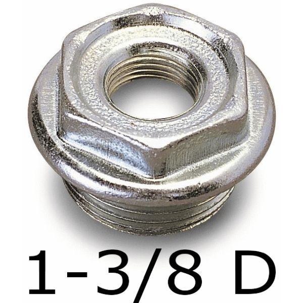 TAPON REDUCCION PARA RADIADOR DE 1" x 3/8" DERECHA CROMADO, RECOMENDADO ECNMC REDUCCIONES PARA RADIADORES DCH CROMADOS CROMADA CROMO CRO Tapa 1-3/8 3/8-1 1x3/8 3/8x1 Tapones TUERCAS