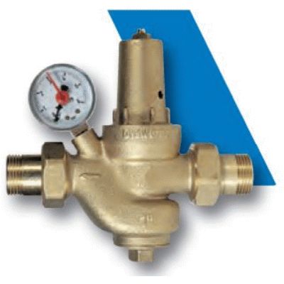 Valvula reductora de presion DRVM con membrana y manometro de 2 pulgadas ref 0501350 WATTS, 8019001016820 GRC REDUCIR REGULADOR PRESION ATM ATMOSFERAS CODIGO  0501350 wats 6bar ATMF