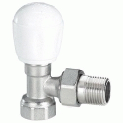 VALVULA ESCUADRA DE 1/2 POKER PARA RADIADOR DE CALEFACCION HEMBRA DE 1/2" EMMETI, LLAVE Recomendado CODIGO 01350320 BALBULAS Radiadores de paso