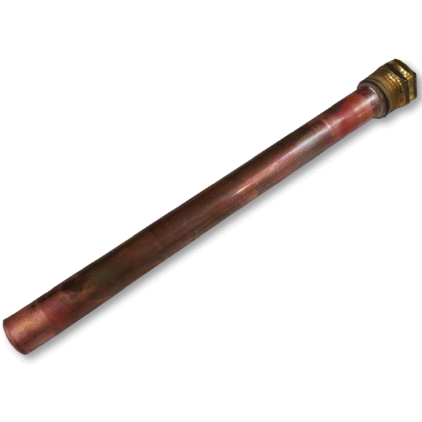 VAINA SONDA DE TEMPERATURA DE 1/2" x 200 mm PARA INTERACUMULADORES AQUA SELECT REF. 50510 LASIAN, interacumuladores acumuladores