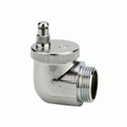 PURGADOR AUTOMATICO LATERAL DE AIRE (ESCUADRA) PARA RADIADOR DE 1/2" MACHO CROMO REF. 504401 CALEFFI, RECOMENDADO ECNMC VALVULAS AUTOMATICA PARA PURGAR DE PURGA AIRE CALEFI PRESION MAXIMA SERVICIO 10 BAR PRESION MAXIMA DESCARGA 2,5 BAR TEMPERATURA MAXIMA 100 C CROMADO CRO CROMADA BALBULAS Radiadores Purgadores tapones tapas