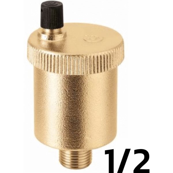 PURGADOR AUTOMATICO DE AIRE PARA COLUMNA DE 1/2" MACHO MINICAL REF. 502040 CALEFFI, RECOMENDADO ECNMC VALVULAS AUTOMATICA DE PURGA PARA PURGAR AIRE CALEFI PRESION MAXIMA SERVICIO 10 BAR PRESION MAXIMA DESCARGA 2,5 BAR TEMPERATURA MAXIMA 120 C BALBULAS Purgadores quitar aire 8016615009491