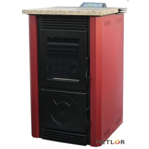 HIDRO ESTUFA DE PELLET DE 12.5 KW Y 10500 Kcal / HORA AQUA 21 BURDEOS METLOR DSCTL, 