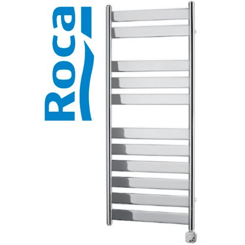 Radiador toallero electrico HOTEL'S de 1200 x 500 mm. CROMADO Roca A815503001, 8433290617818 120X50 120 X 50 cm