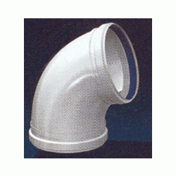 CODO ALUPRACTIC LACADO EN BLANCO DE 130 72 REF 070314 PRACTIC, CURVA ALUMINIO BL BLC BLANCA chimenea salida de humos calentador gas Recomendado ecnmc CURBA