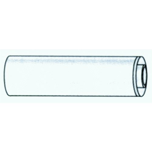 TUBO PROLONGADOR PARA SALIDA DE HUMOS M-M DE 60/100 DE 500 mm ALU ALU COAXIAL ACP060 CONVESA DSCTL, CHIMENEA SALIDA DE HUMOS MACHO MACHO DE 50 CM Tuberias