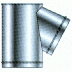 TE INOX SIMPLE CON TAPA PARA SALIDA HUMOS 150 ANGULO DE 45 REF EITC15 CONVESA DSCTL, CHIMENA DERIVACION CON TAPON DE 135 INOXIDABLE DERIBACION Tapones
