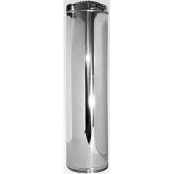 TUBO INOX SIMPLE AISI 316 PARA SALIDA DE HUMOS DE 125 DE 1000 mm REF BIT112 CONVESA, CHIMENEA MODULO DE 100 CM INOXIDABLE Tuberias