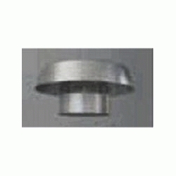 DEFLECTOR DE ALUMINIO EN NEGRO VERTICAL DE 80 PARA TUBO DE EVACUACION DE HUMOS PARA PELLETS FIG, SOMBRERETE CAPERUZA CHIMENEA BIOMASA REF 8DFV4 Tuberias Cortavientos