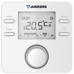 CRONOTERMOSTATO modulante CR100 RF SET prog. semanal y diaria INALAMBRICO JUNKERS 7738111136 DSCTL, 7 738 111 136 4054925712681 7-738-111-136 7/738/111/136 termostatos de ambiente de regular REGULADORES REGULACION TEMPERATURA calefaccion