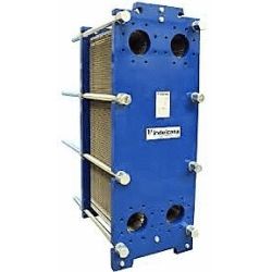 Intercambiador de calor a placas aisi 316 SC-P-013M/030 (30 placas) conex DN50 forro inox INDELCASAl, SCP013M030