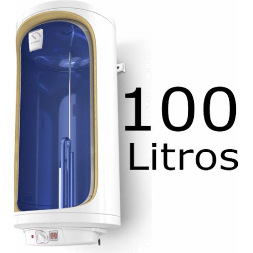 TERMO ELECTRICO MODELO A06 ANTICALC DE 100Litros VERTICAL CON REGULACION DE TEMPERATURA TESY, 