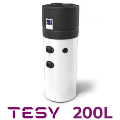 AEROTERMO HP 200L / 2 Kw modelo  HPWH 2.1 200 U 02 AQUATHERMICA TESY, AEROTERMO AEROTERMIA ACS AGUA CALIENTE SANITARIA 305005 BOMBA DE CALOR HEAT PUMP