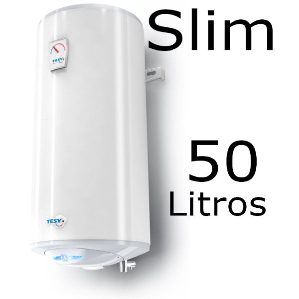TERMO ELECTRICO MODELO BILIGHT DE 50Litros SLIM VERTICAL CON REGULACION DE TEMPERATURA TESY, Recomendado tesis tesys 50Litros 50lts estrechos Termos Electricos Luz VERTICALES bylight bilhygt Calentadores Ltrs Lts Electric Flow Boilers water heater Classic