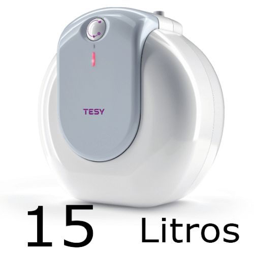 TERMO ELECTRICO MODELO COMPACT DE 15Litros TOMAS SUPERIORES CON REGULACION DE TEMPERATURA TESY, PEQUEAS CAPACIDADES tesis tesys SUELO Termos Electricos Luz Calentadores Ltrs Lts Electric Flow Boilers water heater