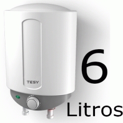TERMO ELECTRICO BILIGHT COMPACT 6 Lts INSTAL. SOBRE LA PILA CON REGULACION DE TEMPERATURA TESY, LITROS tesis tesys 6litros 6lts Termos Electricos Luz bylight bilhygt Calentadores Ltrs Electric Flow Boilers water heater