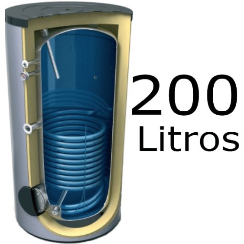 INTERACUMULADOR EVS DE 200Litros 8 BAR TESY, tesis tesys acumulador depsito interacumuladores acumuladores Termos Electricos Luz Ltrs Lts