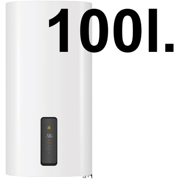 Termo 100L  CUADRADO reversible CLASE B con wifi  ref: ES100V-FE1W HAIER, 