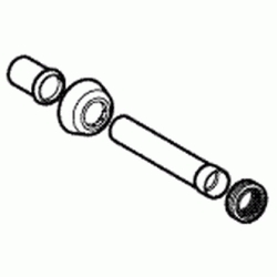 TUBO DE UNION DESCARGA TAZA / CISTERNA PLASTICO BLANCO DSCTL, INODORO WATER Bater WC VATER Tuberias W.C. Empotrables encastrar encastrables encimeras empotrados empotradas falcar Emptrar