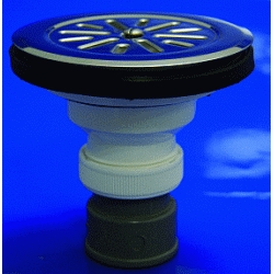 VALVULA T-67 DE 11/2 40 PARA PLATOS DE DUCHA SALIDA VERTICAL CON VALVULA DE 85mm TECNOAGUA 50320, REF. Hidrotecnoagua T-67 1 1/2 1-1/2 11/2" BALBULAS SIFONES desagues desages 8422440503200