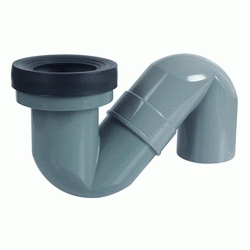 S 162 DE 110 SIFON PARA PLACA TURCA DE SALIDA VERTICAL CON JUNTA JIMTEN, 21010 S-162 S162 RECTO SUELO Sifones desagues desages JINTEM Verticales Jinten  Jimtem