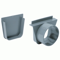 S 245 CONJUNTO TAPON SALIDA PARA CANALETA GRIS JIMTEN, 29012 S-245 S245 Tapa Tapones JINTEM Jinten Jimtem