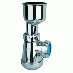 S 392 DE 40 11/2 SIFON DE BOTELLA ESCUADRA CROMADO PARA URINARIO JIMTEN, 04538 Cromo Cromada Pared Horizontal S392 S-392 urinarios 1 1/2 1-1/2 Sifones 11/2" desagues desag�es JINTEM Jinten Jimtem