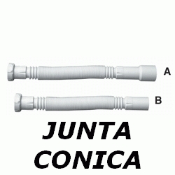A 104 DE 11/4 x 32/40 SIFON TIPO MANGUITO FLEXIBLE CON JUNTA CONICA JIMTEN, 22044 A-104 Extensible A104 32 40 1 1/4 1-1/4 Sifones desagues desages JINTEM TUBOS Jinten Sin Valvulas Tuberias Uniones Empalmes Enpalmes Empalmar Enpalmar  Muelle Acordeon Jimtem