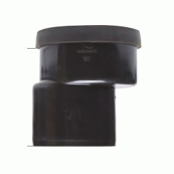 C 147 DE 90 mm MANGUITO PP EXCENTRICO PARA INODORO CREARPLAST, 060147 C-147 C147 PARA WC WATER VATER TAZA Manguilla Bater escentricos escentricas Evacuacion Desagues W.C. excentrica Salida