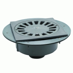 C 202 DE 250 x 250 mm SALIDA VERTICAL DE 90  CALDERETA SIFONICA EXTENSIBLE REJILLA PVC CREARPLAST, 104202 C-202 C202 SUMIDERO PATIOS TERRAZAS PARA TELA ASFALTICA Sifones REJIYA REGILLA REGIYA desagues desages 250x250 25x25