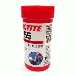 BOTE DE HILO SELLADOR DE ROSCAS LOCTITE 55, PARA SELLAR JUNTAS TEFLON Recomendado ECNMC Juntas