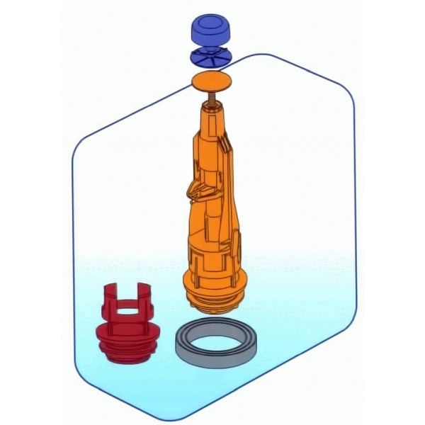 CONJUNTO CAMPANA UNIVERSAL PARA MODELO TYFON 10-3G FOMINAYA 0129307011 8426871108218, PARA CISTERNA BAJA TANQUE BAJO MOCHILA STOP PULSADOR RECAMBIOS REPUESTOS Taza Inodoros Water bater WC tazas vater TANQUE MOCHILA TIFON Fominalla Descargadores Fuminaya Fuminalla W.C. fomynalla Kit Set Pack Pakc fuminilla Fomynaya Fontaneria single-lever flush valve system cistern