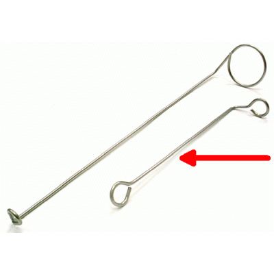 GANCHILLO PEQUEO PARA DESCARGADOR DE CISTERNA ALTA DE 2 x 134 MODELO HA 1 FOMINAYA 0154004010, GANCHO HA1 recambios repuestos 8426871007238 Fominalla Fuminaya Fuminalla Tanques Altos Mecanismos  fomynalla fuminilla Fomynaya Descargas Fontaneria campana