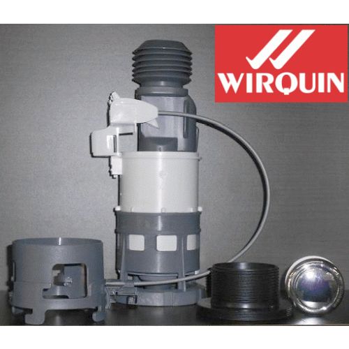 MECANISMO DE DESCARGA PARA CISTERNA DE WC DE PULSADOR SIMPLE MD2-PRO DE CABLE REF. 10717948 WIRQUIN, PARA TANQUE BAJO CISTERNA BAJA MOCHILA RECAMBIOS REPUESTOS Taza Inodoros Water bater WC tazas vater TANQUE MOCHILA Descargadores Una Pulsacion Posicion W.C. Un agua 1 Descargas Mecanismos Fontaneria