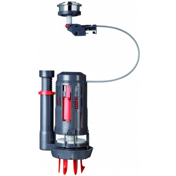 MECANISMO DE DESCARGA QUICK FIT PARA CISTERNA DE WC DE DOBLE PULSADOR DE CABLE WIRQUIN DSCTL, DESCARGADOR PARA TANQUE BAJO CISTERNA BAJA MOCHILA BUTILO UNIVERSAL 3375537207800 RECAMBIOS REPUESTOS Taza Inodoros Water bater WC tazas vater TANQUE MOCHILA W.C. Descargas Mecanismos Fontaneria