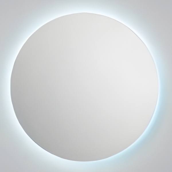 Espejo LED Circular Retroiluminado 80 cm con Sensor Tctil REF.1 VALMAN, 