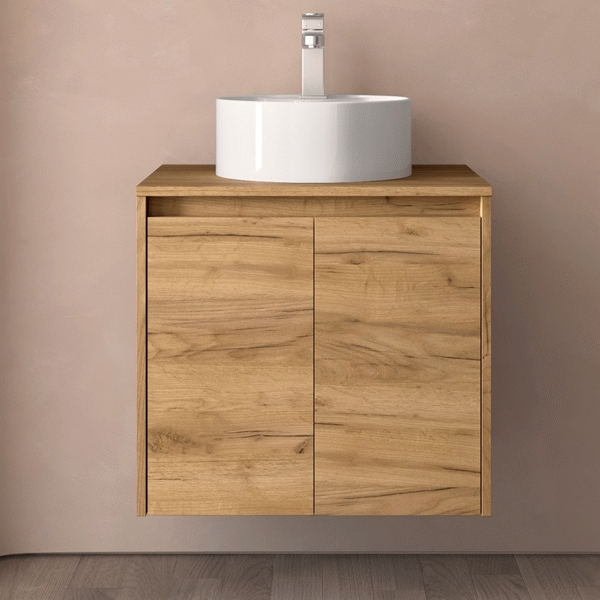 Mueble NOJA 700 2 puertas  (mueble+encimera) ROBLE AFRICA 105550 SALGAR, 