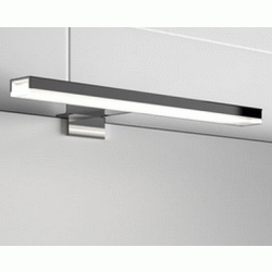 APLIQUE PANDORA DE 458 mm CROMADO SALGAR 23534 8421194235344, LUZ FOCO BOMBILLA