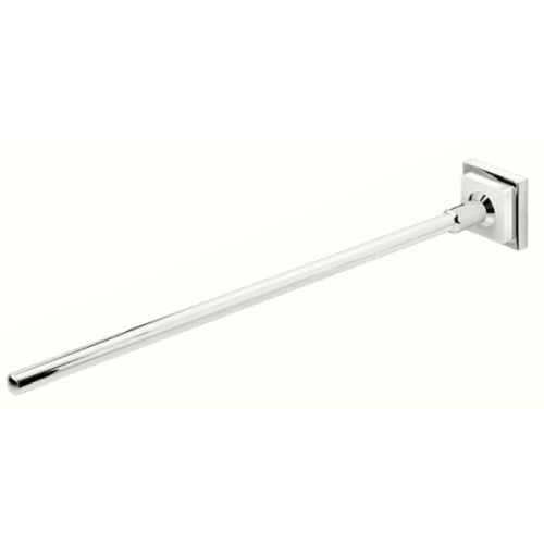 Toallero barra fija frontal ZAFIRO 345x45x45mm Cromo y Blanco PyP ZA-13, 