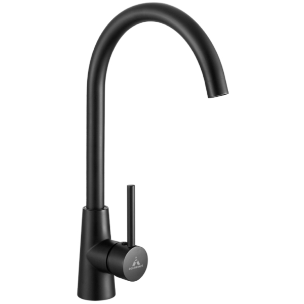 Monomando de fregadero DALLAS Negro AQUASSENT 0310DALLASN, 